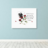 賛美OURホームキャンバス キャンバスプリント (インサイチュ (ウッドフロア))