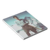 賛美Pier Giorgio Frassati T-Shirt ノートパッド (アングル)