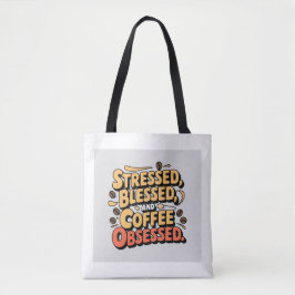賛美Stress & Coffee Tote Bag トートバッグ