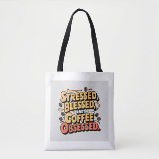 賛美Stress & Coffee Tote Bag トートバッグ