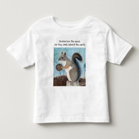 賛美Tシャツはメーク・リス・トドラー トドラーTシャツ (正面)