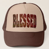 賛美Trucker Hatフェイク – ホイル確認 キャップ (正面)