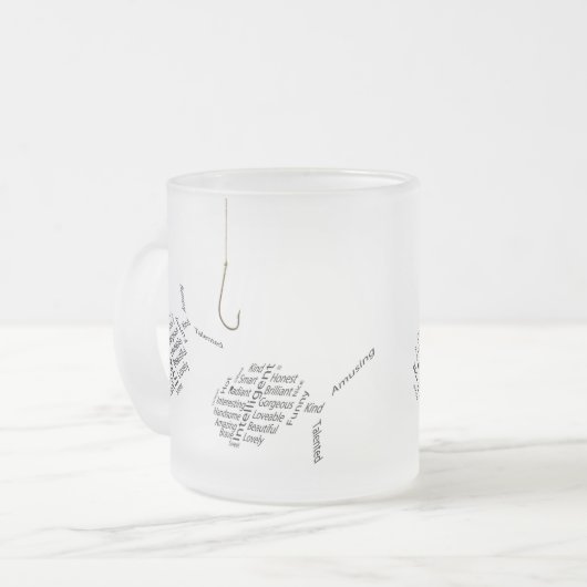 賛辞のための採取 フロストグラスマグカップ (正面左)