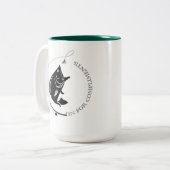 賛辞のマグのためのFish'in ツートーンマグカップ (正面左)