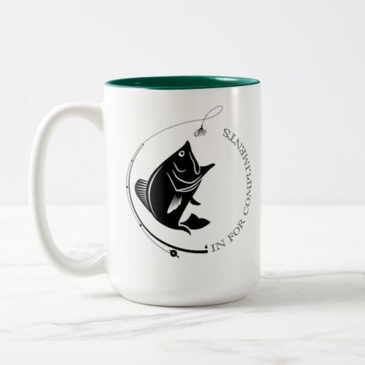 賛辞のマグのためのFish'in ツートーンマグカップ (左)