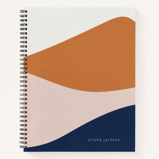 賛辞の波 ノートブック (正面)