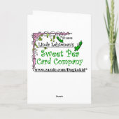 「賛辞、賛辞、賛辞、敬礼」 カード (裏面)