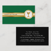 賞およびトロフィの名刺 名刺 (正面/裏面)