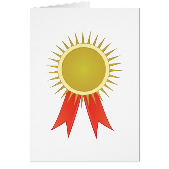 賞のリボン (正面)