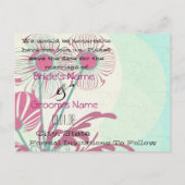 賞の受賞者を保存する 案内ポストカード (裏面)