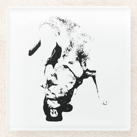 賞を獲得 – Lab Sketch ガラスコースター (正面)