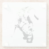 賞を獲得 – Lab Sketch ガラスコースター (裏面)