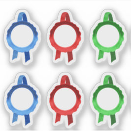 賞フェイク/証明書シールリボン(BRG Hollow) シール