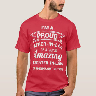 賞与誇りを持ったパパT父の日賞与Dからのプレゼント Tシャツ