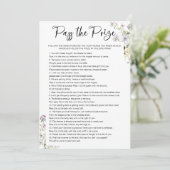 賞剣花ブライダルシャワー戦に合格 招待状 (スタンド正面)