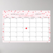 賞味期限を推測する少し甘い赤ちゃんシャワー ポスター (正面)