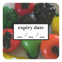 賞味期限（食品ステッカー使用）
