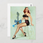 賞品のピン留め ポストカード (正面/裏面)