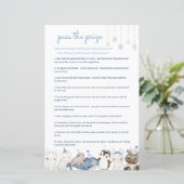 賞品の赤ちゃんシャワーのゲーム冬の動物 (スタンド正面)