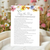 賞品を渡す |ボーブライダルシャワーゲームカード 招待状