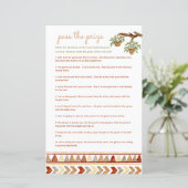 賞品ベビーシャワーゲームBoho Rainbowをパス (スタンド正面)