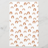 賞品ベビーシャワーゲームBoho Rainbowをパス (裏面)