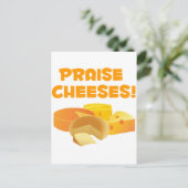 賞賛のチーズ！ ポストカード (スタンド正面)