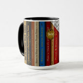 賞賛のチーム楽譜集のマグ マグカップ (正面左)