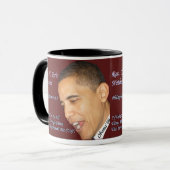 賞賛の信号器のマグ マグカップ (正面左)