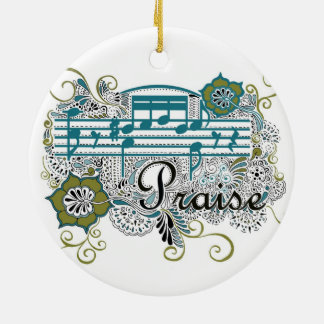 賞賛のHennaのデザイン セラミックオーナメント