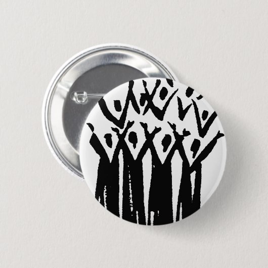 賞賛 缶バッジ (正面&裏面)