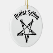 賞賛Seitan 1.2 (黒) セラミックオーナメント (右)