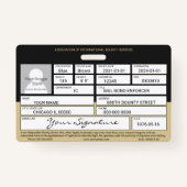 賞金付きハンターバッジ バッジ (裏面)