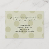 賢いが-ビジネスかお母さんカードあって下さい コーリングカード (裏面)