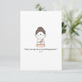 賢いことわざ サンキューカード (スタンド正面)