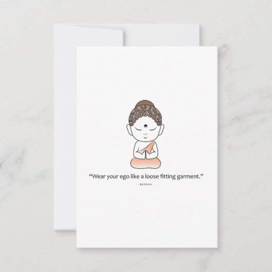 賢いことわざ 出欠カード (正面)