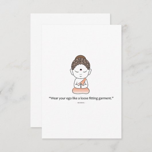 賢いことわざ 出欠カード (正面/裏面)