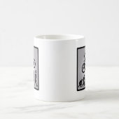 賢いの自転車に乗って下さい コーヒーマグカップ (中央)