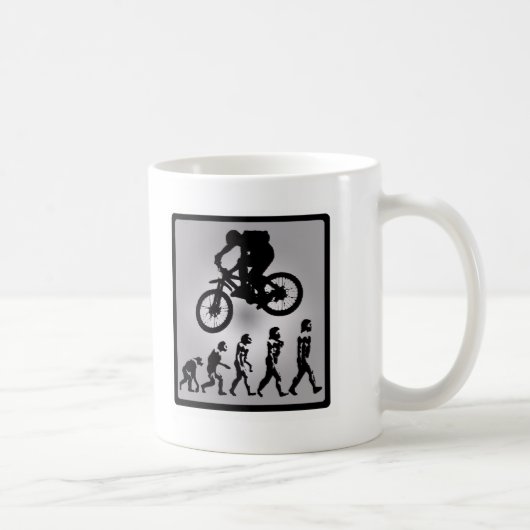 賢いの自転車に乗って下さい コーヒーマグカップ (右)