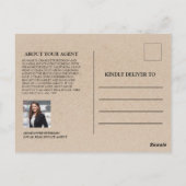 賢いエテ実在ート農業マーケティングクラフト ポストカード (裏面)