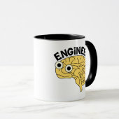 賢いエンジニア マグカップ (正面右)