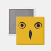 賢いオールドフクロウの目 マグネット (正面/裏面)