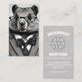 賢いカピバラ 名刺 (正面/裏面)