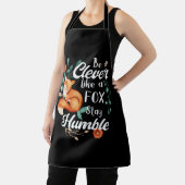 賢いキツネの謙虚な植物学のインスピレーション エプロン (インサイチュ)