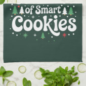 賢いクッキーのクリスマス先生 キッチンタオル (折り畳み)