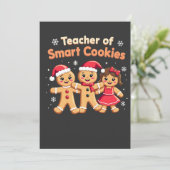 賢いクッキーを教えるクリスマスジンジャーの先生 セーブザデート (スタンド正面)