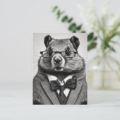 賢いタイプのグラウンドホッグ シーズンポストカード (スタンド正面)