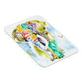 賢いパンツの象 マグネット (右側)