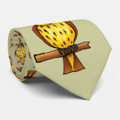 賢いフクロウ ネクタイ (ロール)