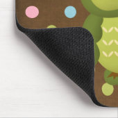 賢いフクロウ マウスパッド (コーナー)